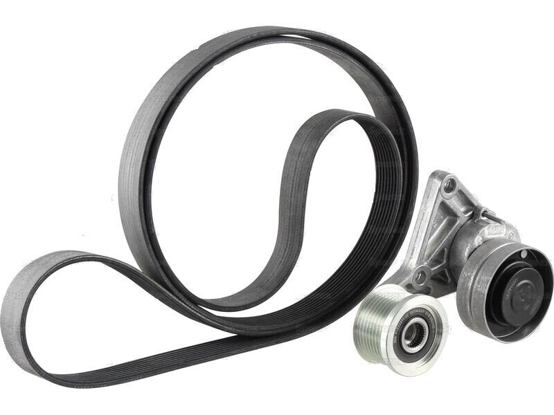 JOHN DEERE 6320 6420 6420S 6520 6530 6534 6615 6715 DRIVE FAN BELT KIT TENSIONER
