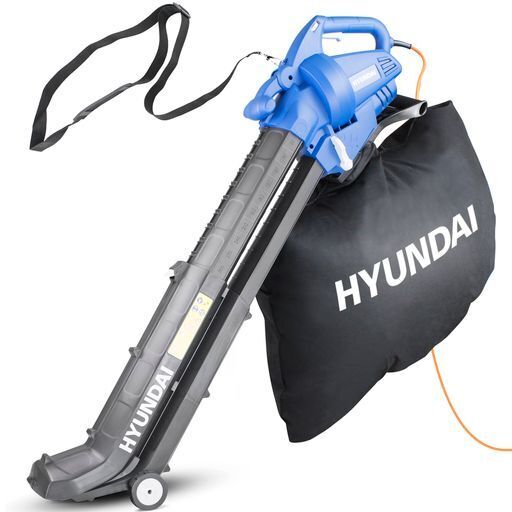 Hyundai 3000w 230v leaf blower vacuum telescopic 45L collection bag HYBV3000E