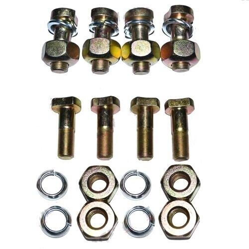 8 X REAR WHEEL STUDS AND NUTS KIT FORDSON MAJOR SUPER POWER MAJOR