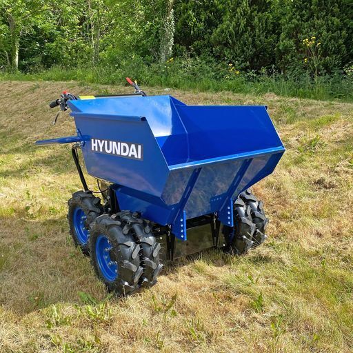 Hyundai 500kg 196cc IC200V petrol engine powered 4x4 mini dumper Wheel barrow