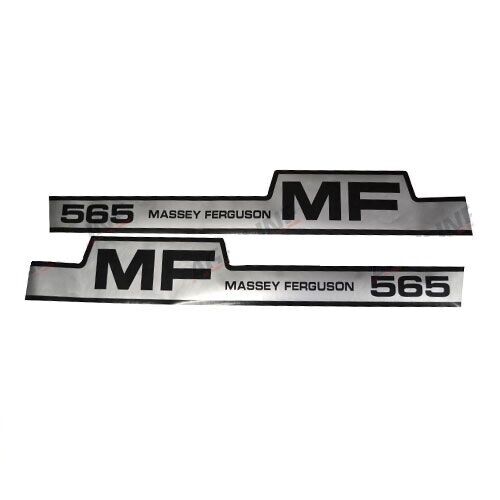 MASSEY FERGUSON 565 STICKER KIT SET SIDE BADGE DECAL MF565 MF **SUPERB QUALITY**