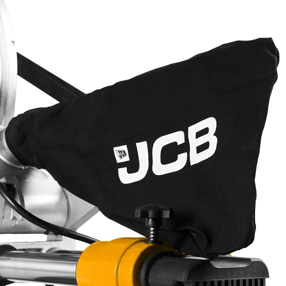 JCB 210mm Sliding Bevel Mitre Saw 240v 1500w Laser Guide comfort grip