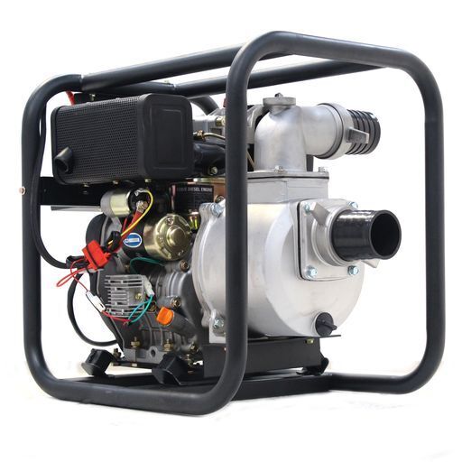 Hyundai 80mm 3" Electric Start Diesel Water Pump