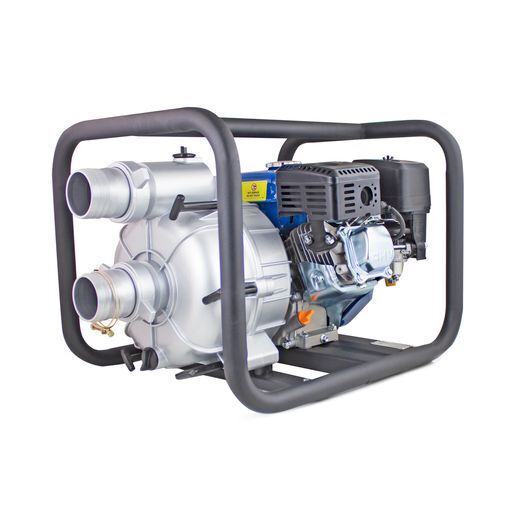 Hyundai 212cc Professional Petrol Water Trash Pump 3"/76mm Outlet