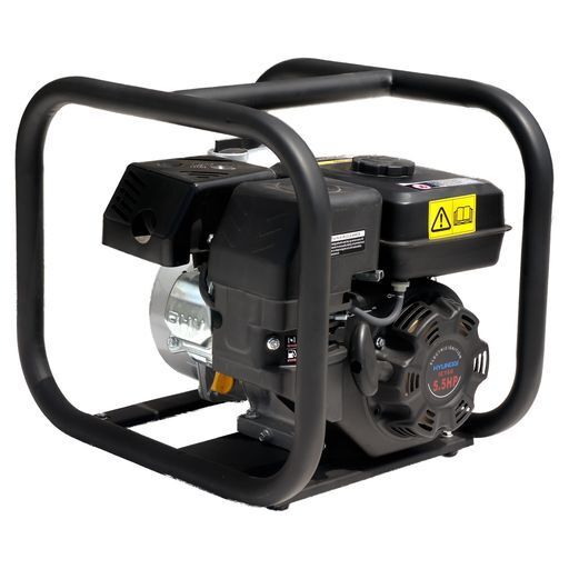Hyundai 163cc 5.5hp Professional Petrol Water Pump - 2"/50mm Outlet