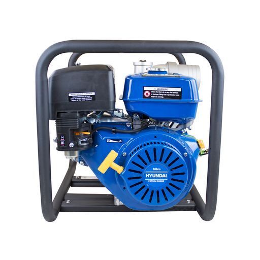 Hyundai 389cc 13hp Professional Petrol Water Pump - 4"/100mm Outlet