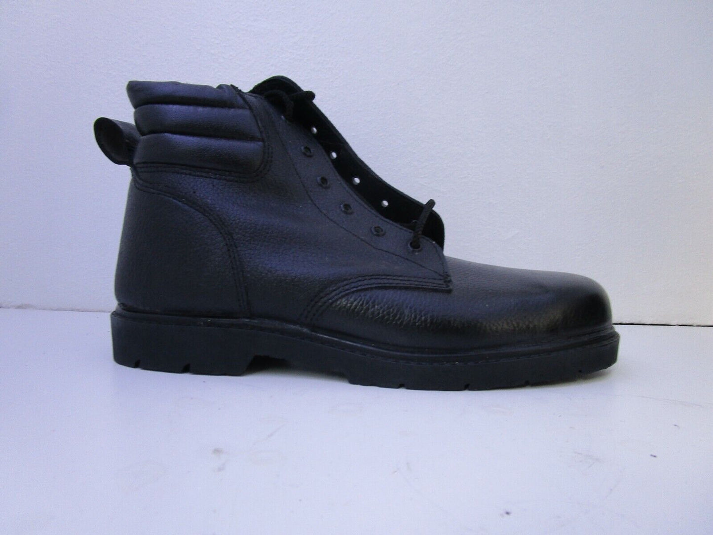 WESAFETY WORK HIKER BOOTS LACE UP STEEL TOE CAP MENS BLACK SIZE 13