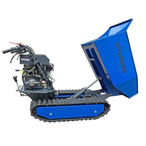 500kg 196cc IC200V petrol engine powered tracked mini dumper power barrow