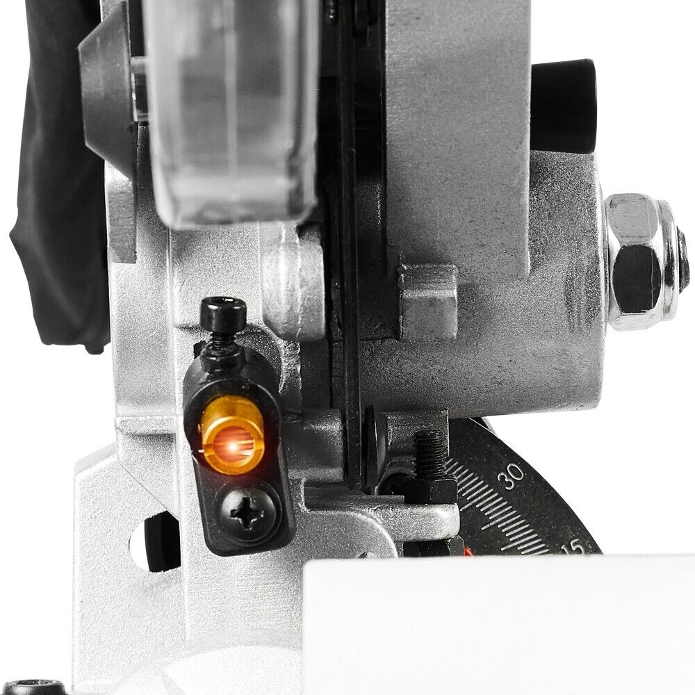 JCB 210mm Sliding Bevel Mitre Saw 240v 1500w Laser Guide comfort grip