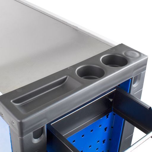 Hyundai 305 Piece 7 Drawer Caster Mounted Roller Premium Tool Box Chest Cabinet