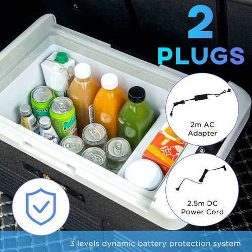 30L Durable 12V fridge freezer for tractors & farm vehicles. Portable, low-power cooling – perfect for fieldwork, harvest, and off-grid farming