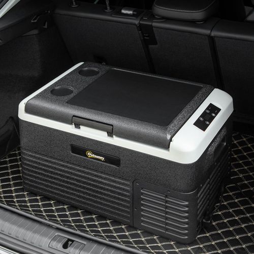 30L Durable 12V fridge freezer for tractors & farm vehicles. Portable, low-power cooling – perfect for fieldwork, harvest, and off-grid farming