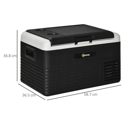 30L Durable 12V fridge freezer for tractors & farm vehicles. Portable, low-power cooling – perfect for fieldwork, harvest, and off-grid farming