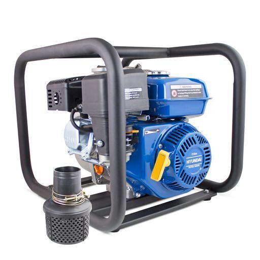 Hyundai 212cc 6.5hp Professional Petrol Water Pump - 3"/80mm Outlet