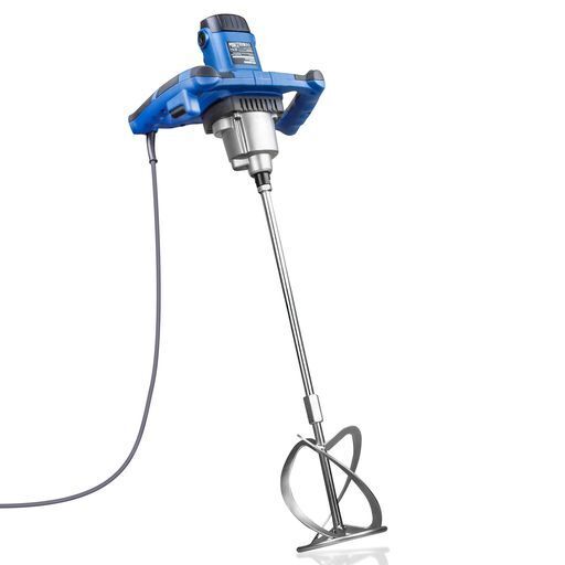 Hyundai 1600W Electric Paddle Mixer with 5 Piece Trowel Set 230v/240v