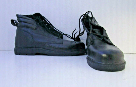 WESAFETY WORK HIKER BOOTS LACE UP STEEL TOE CAP MENS BLACK SIZE 13