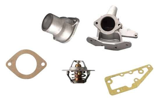 FORDSON DEXTA SUPER DEXTA THERMOSTAT HOUSING COMPLETE 2 PIECE WITH GASKETS