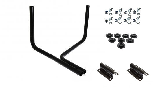 JCB TELEHANDLER LOADAL 526-56 O/S OFF DRIVER RIGHT FRONT REAR FENDER BRACKET KIT