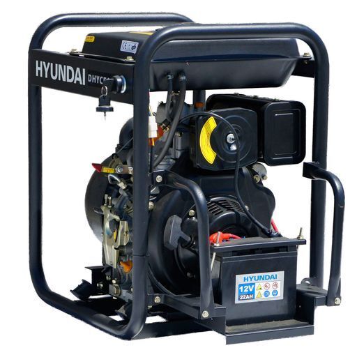 Hyundai 50mm 2" Electric Start Diesel Chemical Water Pump