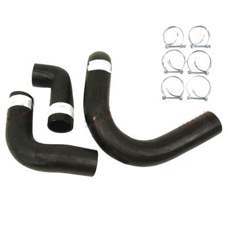 FORDSON MAJOR POWER SUPER WATER COOLANT HOSE KIT WITH ORIGINAL STYLE CLIPS
