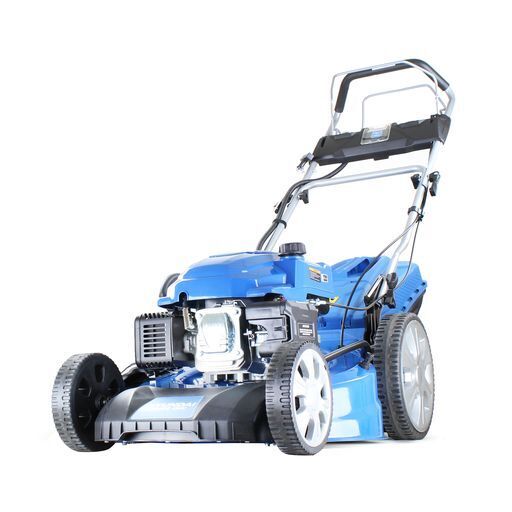 Hyundai 21"/53cm 196cc Electric -Start Self-Propelled Petrol Roller Lawnmower