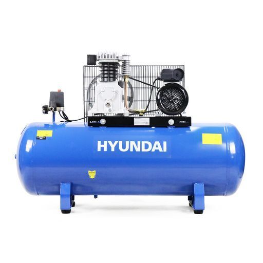 Hyundai 3hp 150L belt drive air compressor static floor mounted HY3150S