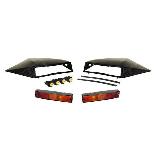 MASSEY FERGUSON  MF 3650 3655 3660 3670 3680 3690 REAR FENDER MUDGUARD  KIT