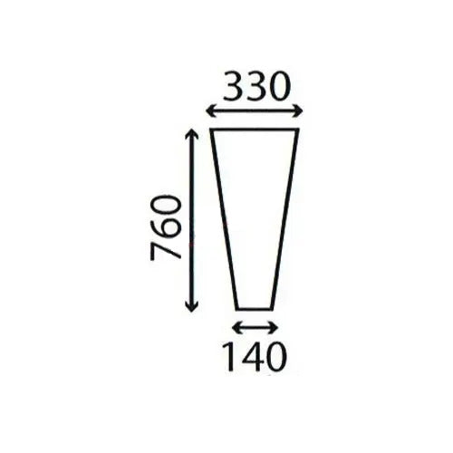 TO FIT MASSEY FERGUSON 265 275 290 LOWER FRONT CAB GLASS SANKEY CAB CLEAR
