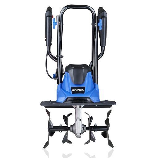 Hyundai HYT1050E Electric Garden Tiller Rotavator 350mm 1050W Powerful Tool