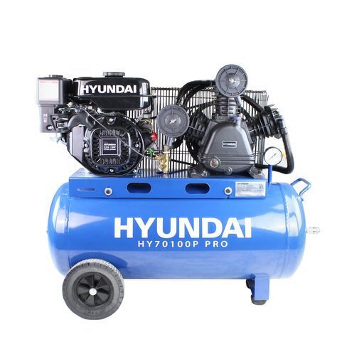 Hyundai 7.0hp Petrol 90L compressor HY70100P