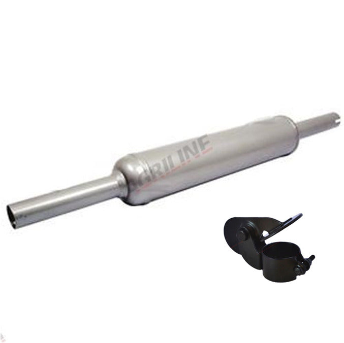 FORDSON DEXTA SUPER DEXTA VERTICAL EXHAUST SILENCER AND RAIN CAP SUPERB QUALITY