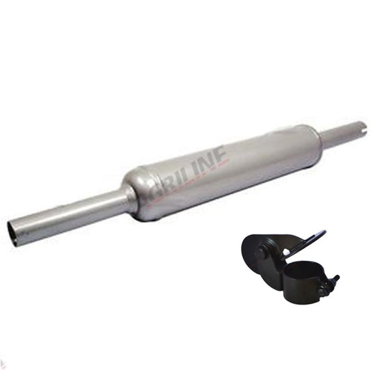 FORDSON DEXTA SUPER DEXTA VERTICAL EXHAUST SILENCER AND RAIN CAP SUPERB QUALITY